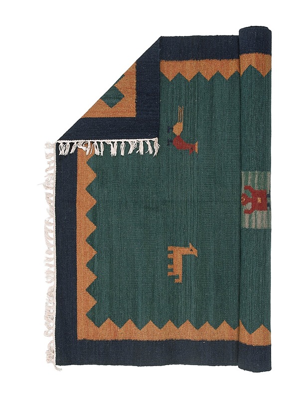 Villamatto (keltareunuksilla), 120 X 185 cm - Matot - 10105420799 - 0