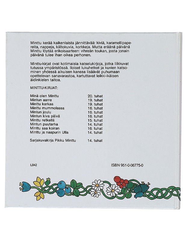 Mintun aarre - Maikki Harjanne - Lastenkirjat - 10105420805 - 1