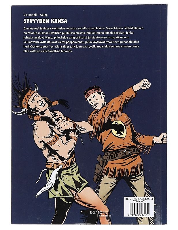 Syvyyden kansa - Bonelli, Gianluigi - Sarjakuvat - 10105420817 - 1