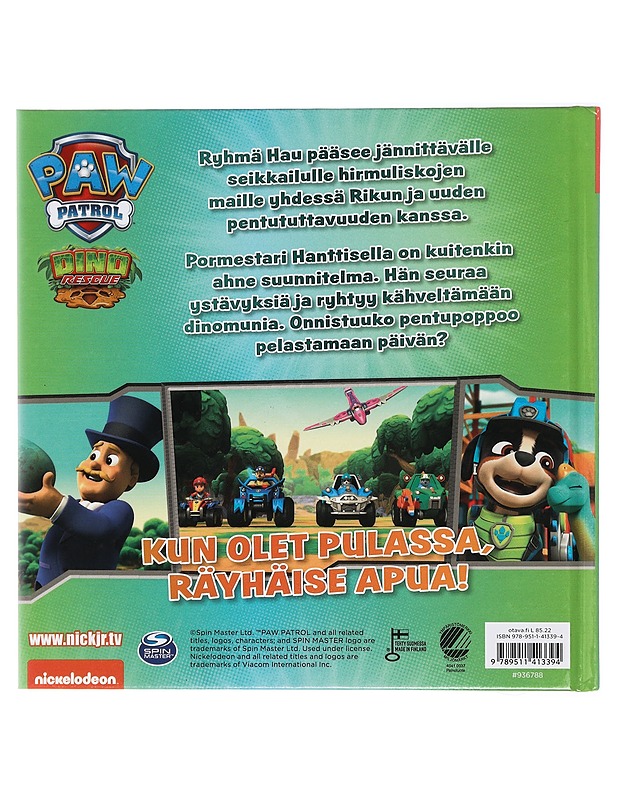 Pennut pelastavat dinomunat - Tiihonen, Tatu - Lastenkirjat - 10105420821 - 1