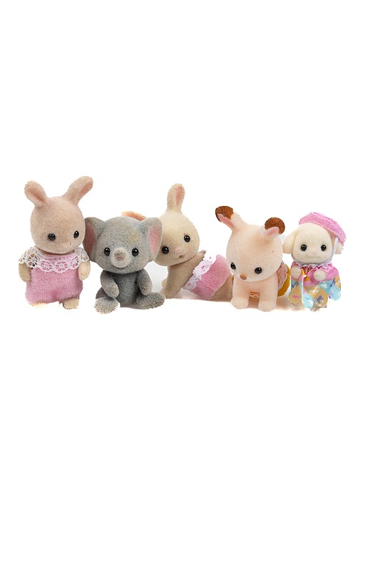SYLVANIAN FAMILIES lelufiguuri setti, 5 hahmoa - Lasten lelut - 10105420856 - 0