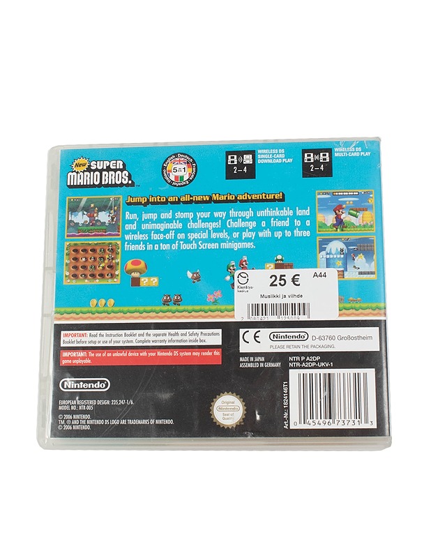 NINTENDO Super Mario Bros. peli - Konsolit ja konsolipelit - 10105420862 - 1