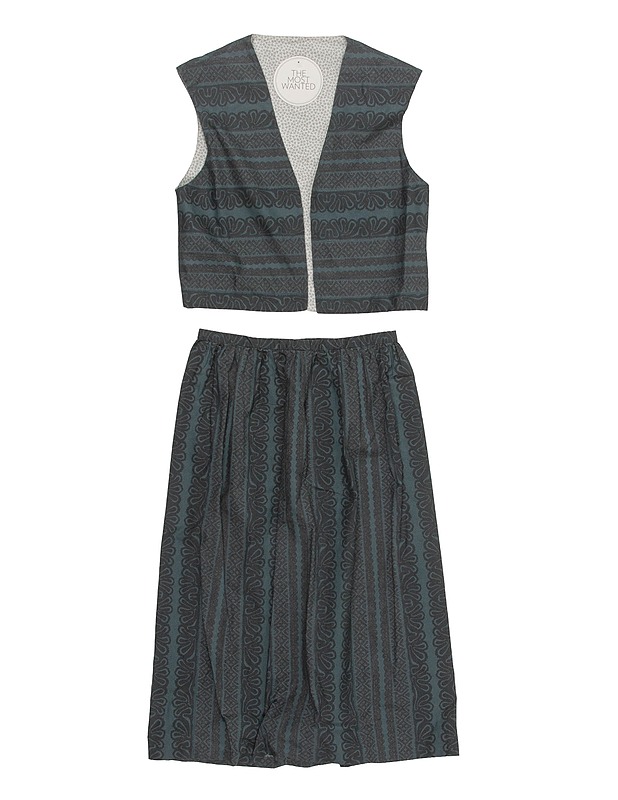 Kuviollinen liivi ja hame - Mekot ja hameet - 10105420863 - 0