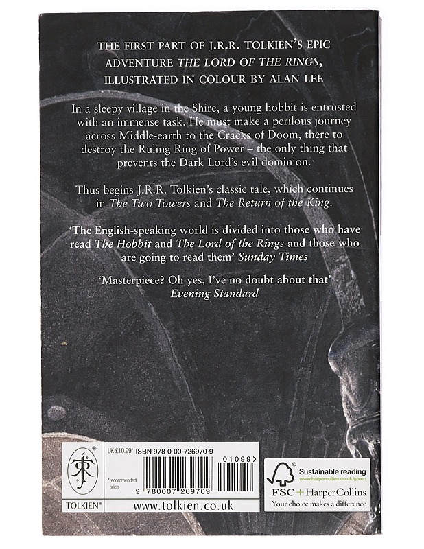 The lord of the rings. 1, The fellowship of the ring - Tolkien, J. R. R. - Romaanit ja novellit - 10105420864 - 1