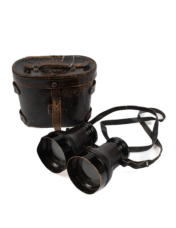 Kiikarit ja nahkakotelo - Muut urheiluvälineet ja vapaa-aika - 10105420872 - 0