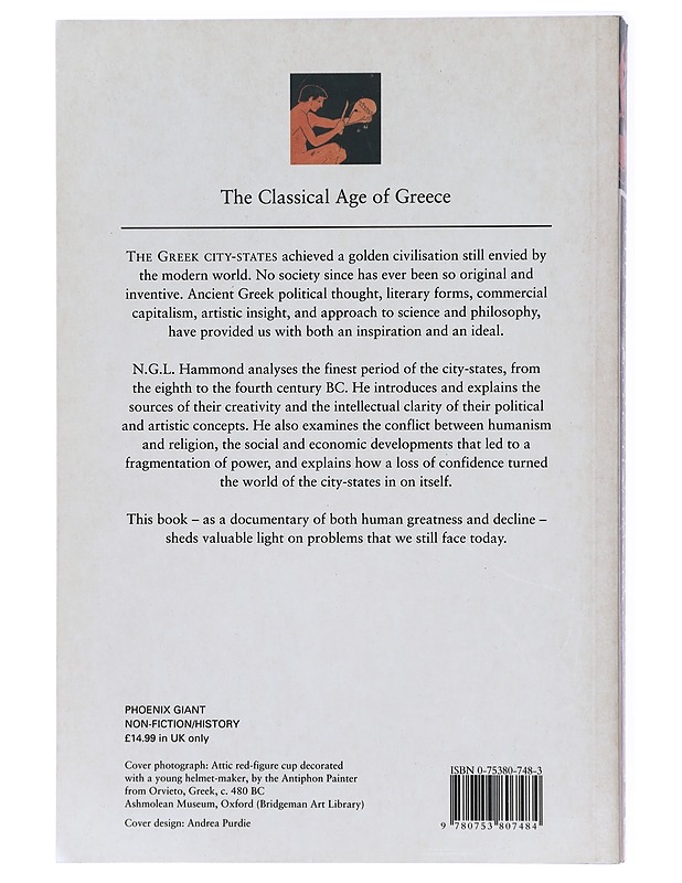 Classical Age of Greece - N . G . L Hammond - Historiakirjat - 10105420881 - 1