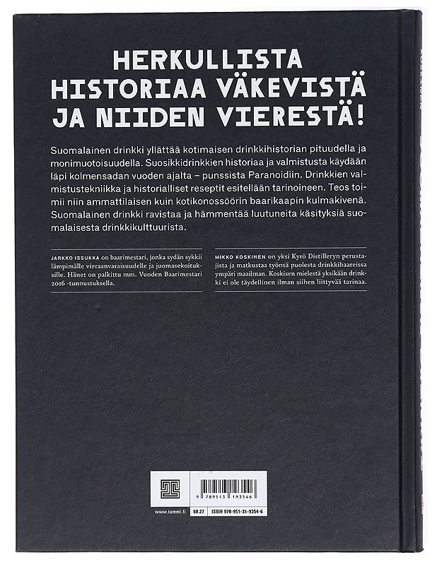 Suomalainen drinkki - Issukka, Jarkko - Historiakirjat - 10105420895 - 1