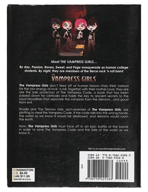 Vampress Girls. City of the Lost Souls Book 1. Jacy Nova and Nick Nova - Sarjakuvat - 10105420919 - 1