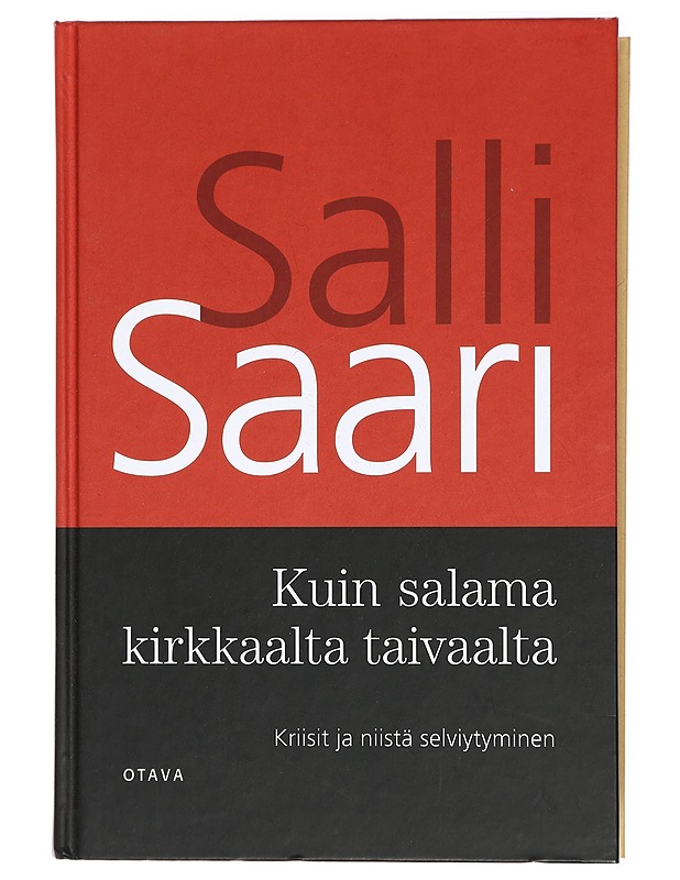 Kuin salama kirkkaalta taivaalta : kriisit ja niistä selviytyminen -  Saari,Salli - Tietokirjat ja oppaat - 10105420921 - 0