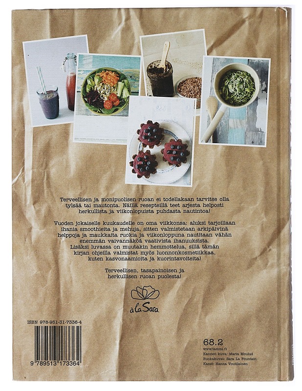 Healthy kitchen : hyvää oloa keittiöstä - Sara la Fountain - Ruokakirjat - 10105420918 - 1