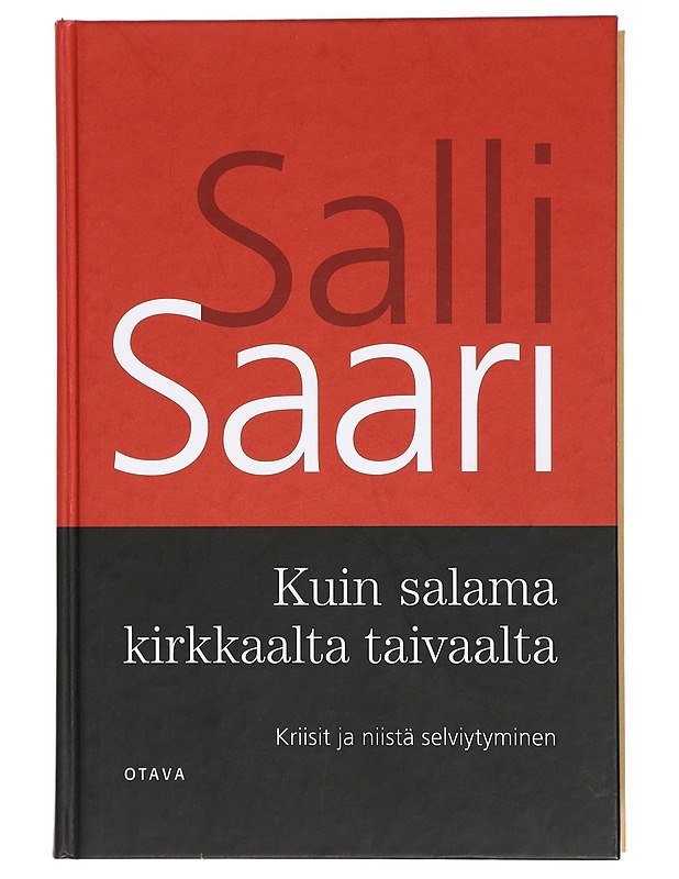Kuin salama kirkkaalta taivaalta : kriisit ja niistä selviytyminen - Saari, Salli - Tietokirjat ja oppaat - 10105420924 - 0