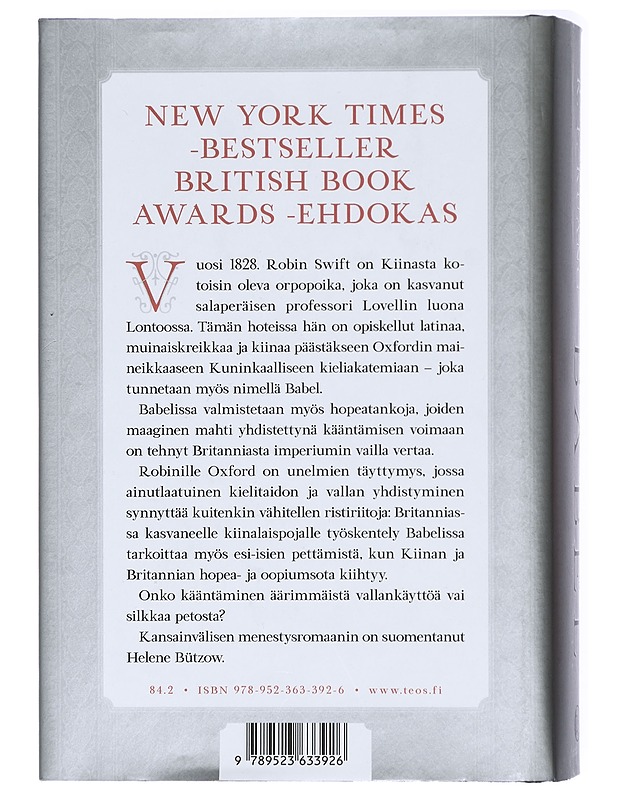 Babel : mystinen kertomus - Kuang, R. F. - Fantasia- ja scifi - 10105420930 - 1