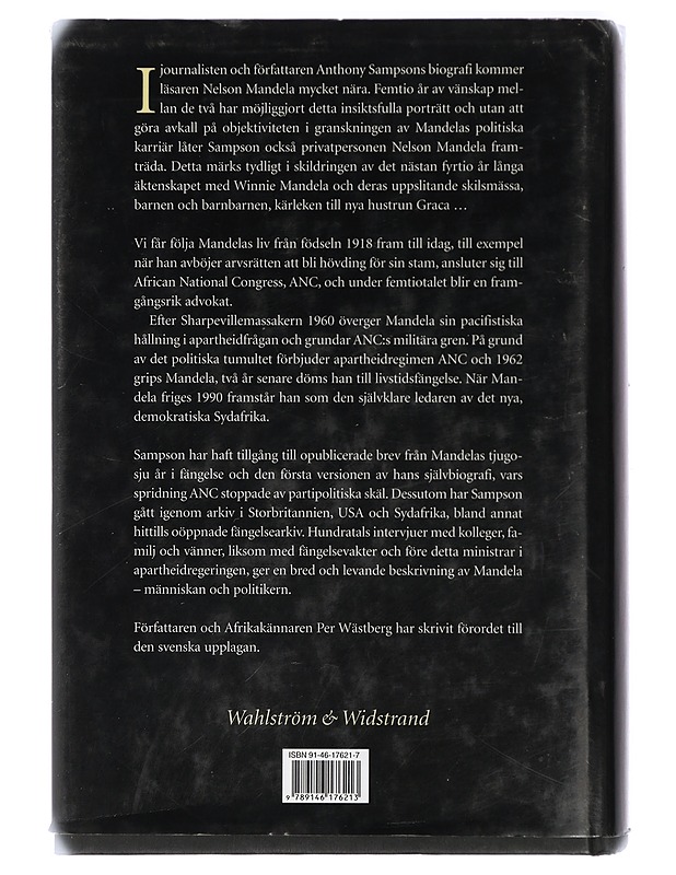 Mandela / en biografi - Sampson, Anthony - Elämäkerrat ja muistelmat - 10105420980 - 1