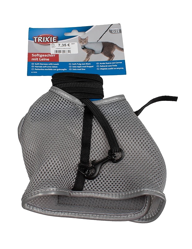 TRIXIE pehmeät valjaat hihnalla - Lemmikkitarvikkeet - 10105420990 - 0