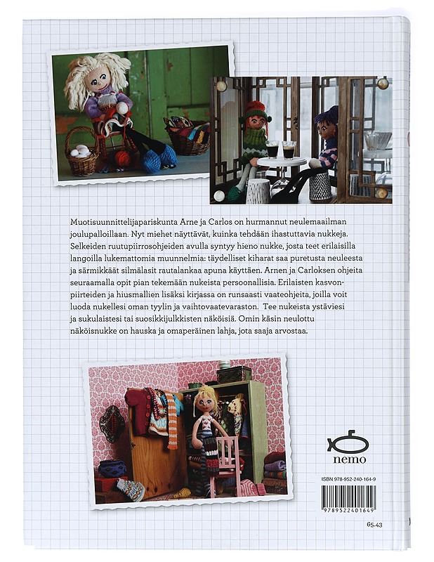 Neulotut nuket - Arne & Carlos - Tietokirjat ja oppaat - 10105420992 - 1