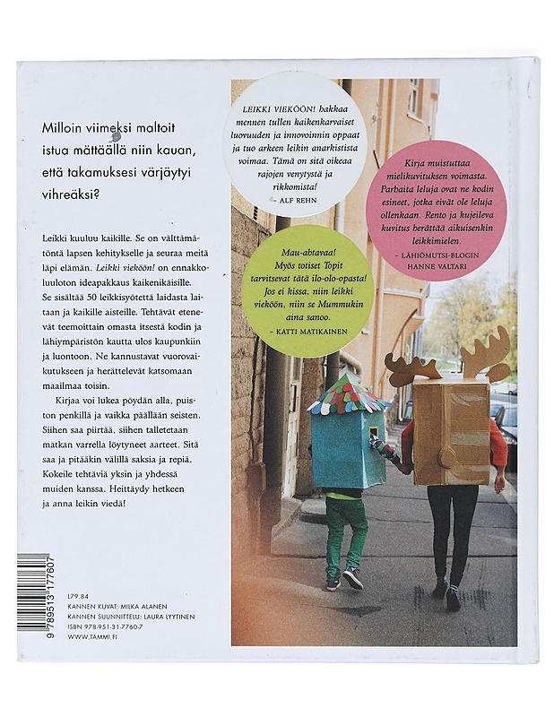 Leikki vieköön - Happonen, Kaisa - Lastenkirjat - 10105421045 - 1