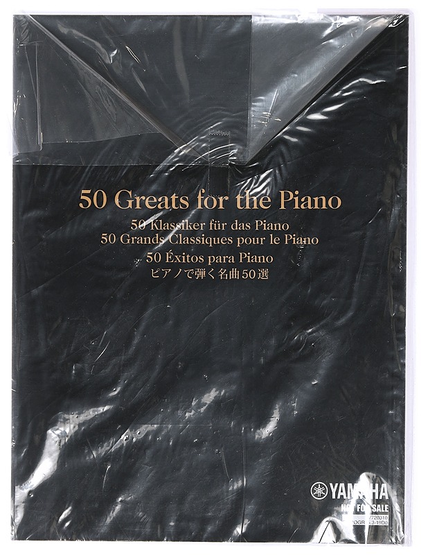 Yamaha : 50 Greats for the Piano - Musiikki- ja elokuvakirjat - 10105421051 - 1