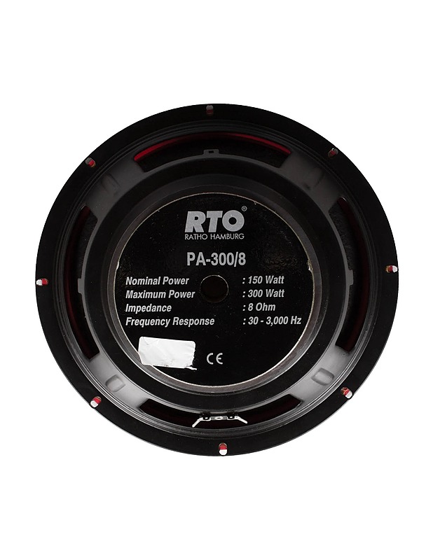RTO PA300/8 subwoofer soitin - Audio - 10105421055 - 2