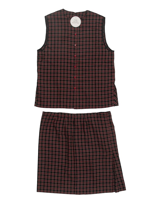 Ruudullinen paita/liivi ja hame - Mekot ja hameet - 10105421069 - 0