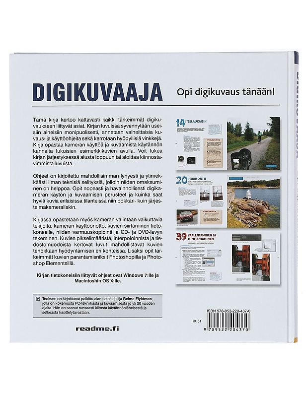 Digikuvaaja : opi digikuvaus tänään - Flyktman, Reima - Tietokirjat ja oppaat - 10105421159 - 1