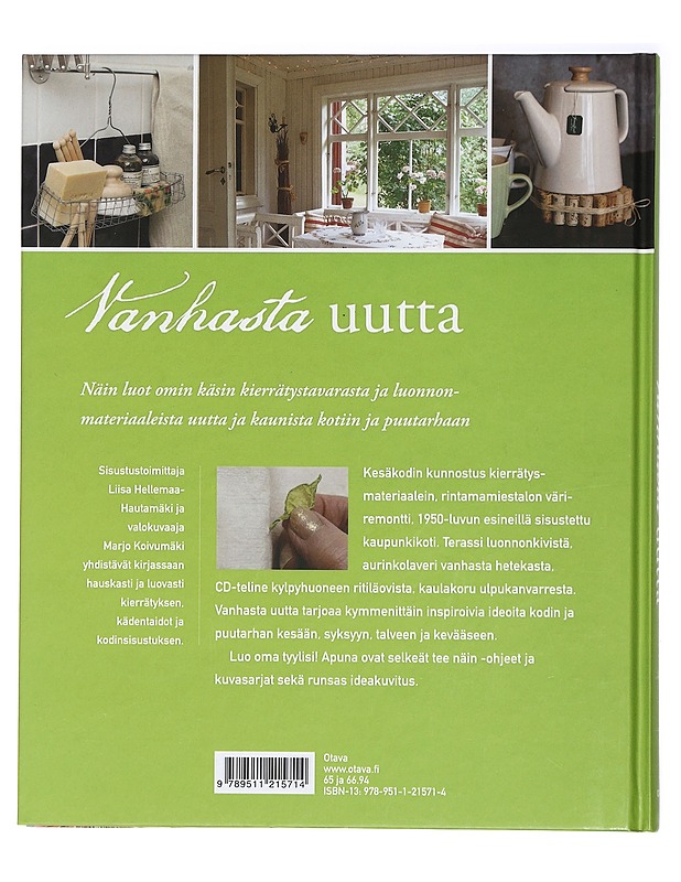 Vanhasta uutta - Hellemaa-Hautamäki, Liisa - Tietokirjat ja oppaat - 10105421161 - 1