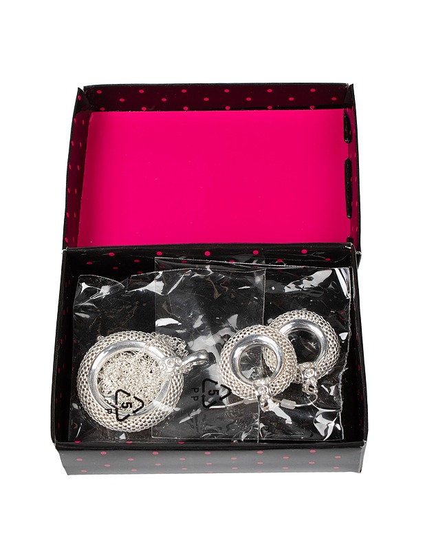 Hopeanvärinen korusetti - Korut - 10105421177 - 0