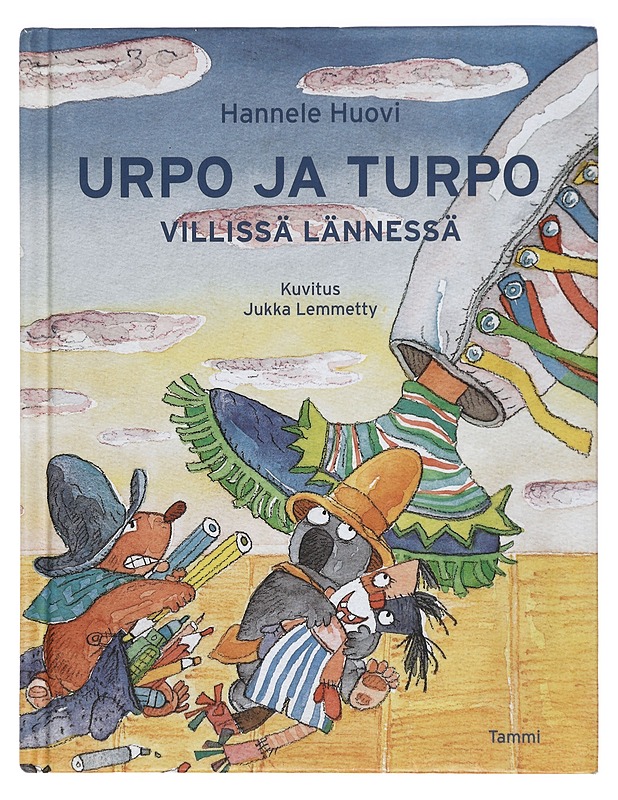 Urpo ja Turpo Villissä lännessä - Huovi, Hannele - Lastenkirjat - 10105421187 - 0