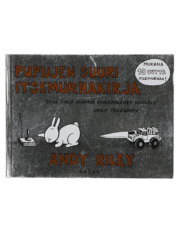 Pupujen suuri itsemurhakirja - Riley, Andy - Sarjakuvat - 10105421204 - 0
