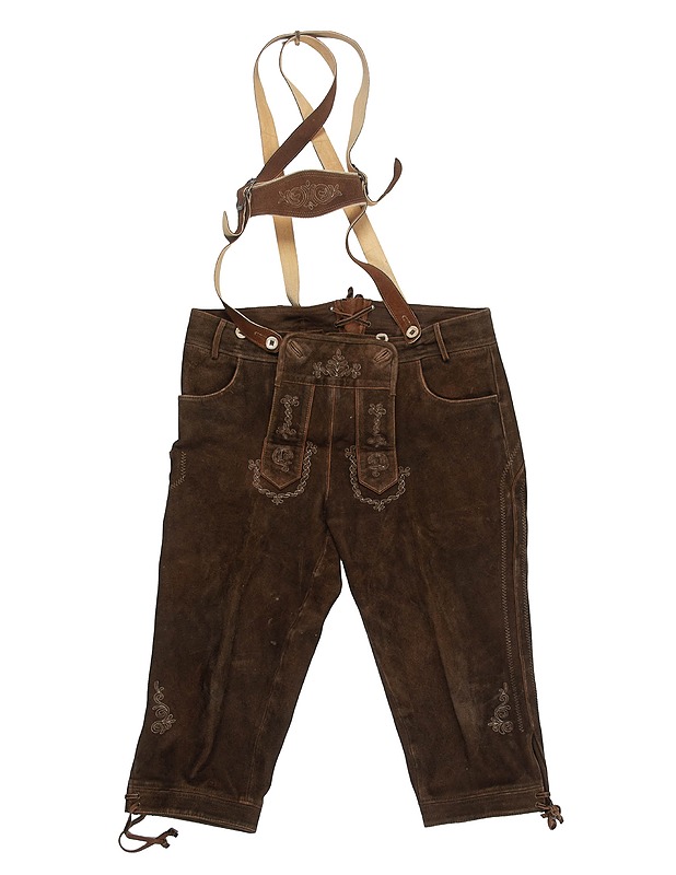 Baijerilaiset nahkahousut - Miesten housut ja shortsit - 10105421210 - 0