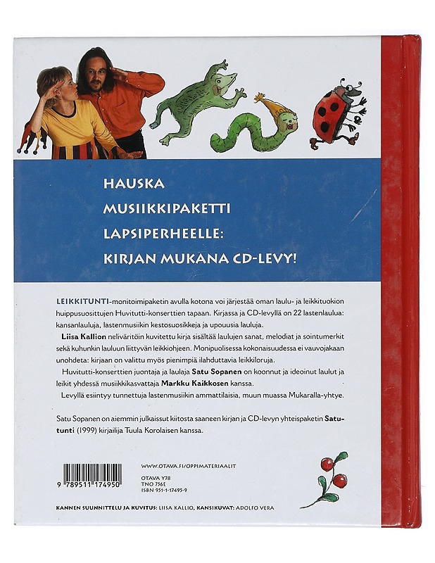 Leikkitunti - Sopanen, Satu - Lastenkirjat - 10105421206 - 1