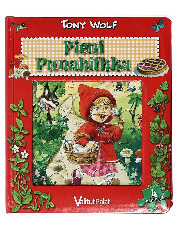Pieni Punahilkka : 4 Palapeliä - Wolf, Tony - Lastenkirjat - 10105421292 - 0