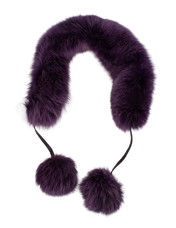 Violetti turkiskaulus - Kaulahuivit - 10105421297 - 0