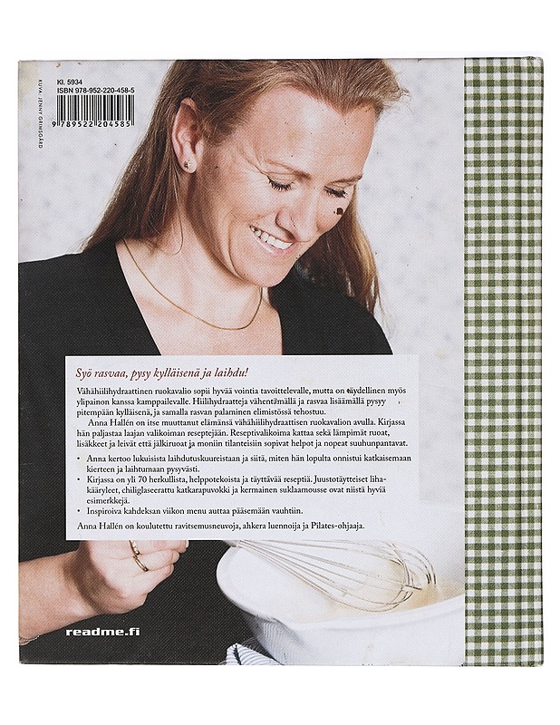 Karppaajan Kotiruokaa : Mutkaton tie terveyteen ja painonpudotukseen - Hallén, Anna - Ruokakirjat - 10105421303 - 1