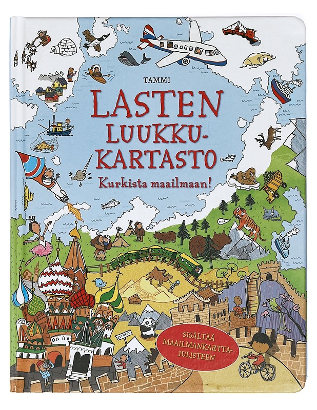Lasten luukkukartasto : kurkista maailmaan! - Frith, Alex - Lastenkirjat - 10105421317 - 0