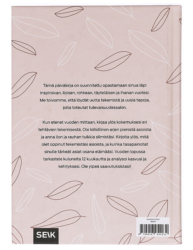 Rakasta itseäsi : Happy journal - Tietokirjat ja oppaat - 10105421390 - 1