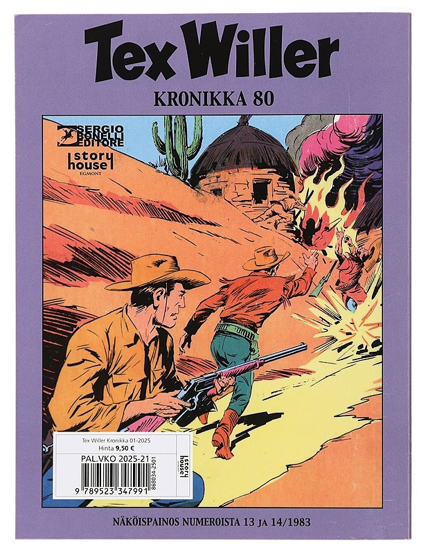 Tex Willer : kronikka 80 - Bonelli, Gianluigi - Sarjakuvat - 10105421399 - 1