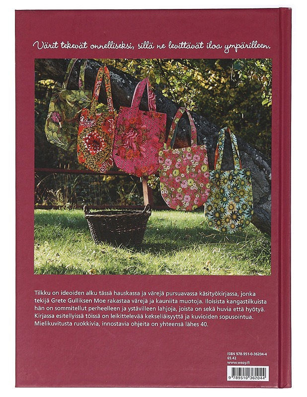 Värikkäät tilkkulahjat - Moe, Grete Gulliksen - Tietokirjat ja oppaat - 10105421405 - 1