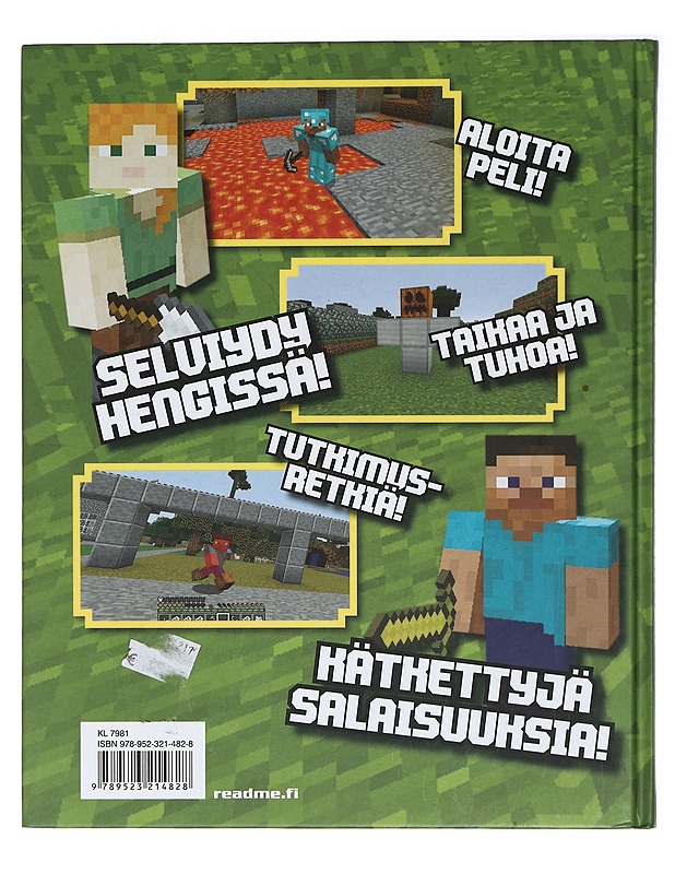 Minecraft : salaisuuksien kirja - Oja, Anna - Lastenkirjat - 10105421411 - 1