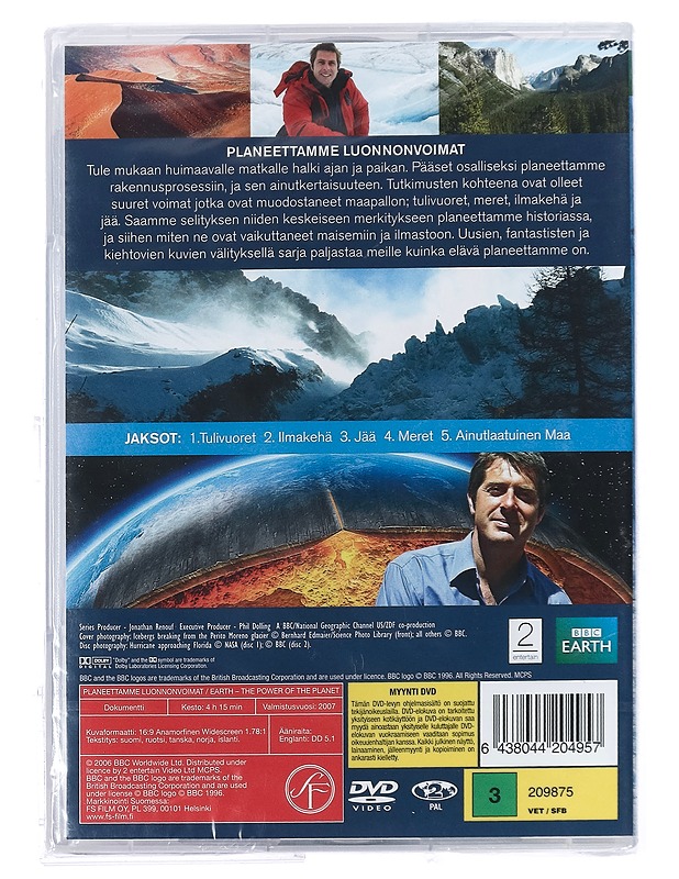 Planeettamme luonnonvoimat - DVD - DVD-elokuvat - 10105421431 - 1