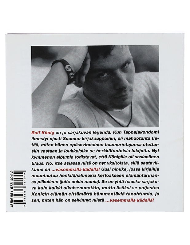 ...vasemmalla kädellä! - König, Ralf - Sarjakuvat - 10105421443 - 1