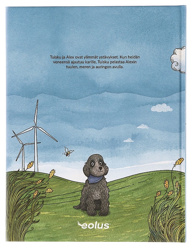 Tuiskun Seikkailut : tuulinen päivä - Lastenkirjat - 10105421510 - 1