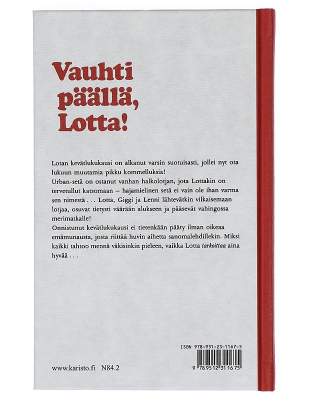 Vauhti päällä, Lotta! - Vik, Merri - Lastenkirjat - 10105421522 - 1