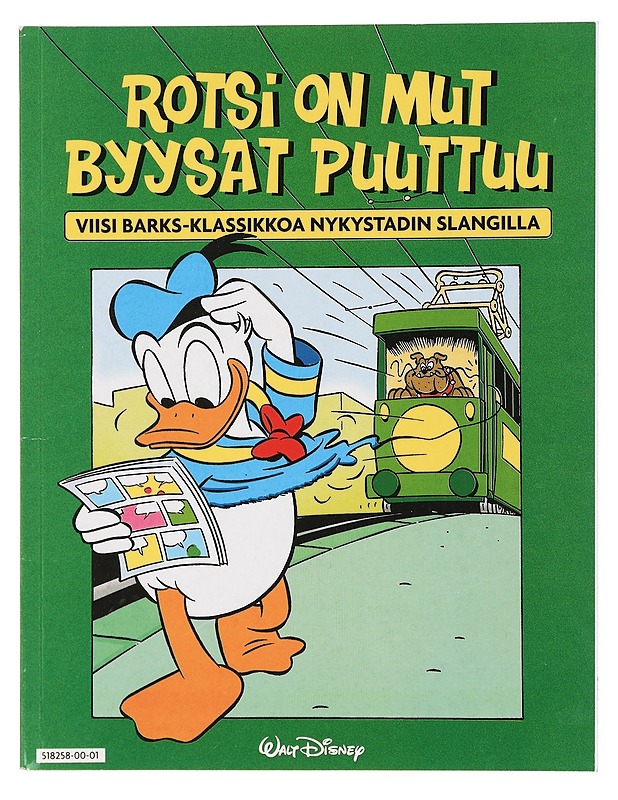 Rotsi on mut byysat puuttuu - Barks, Carl - Sarjakuvat - 10105421529 - 0