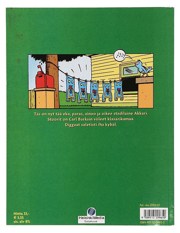 Rotsi on mut byysat puuttuu - Barks, Carl - Sarjakuvat - 10105421529 - 1