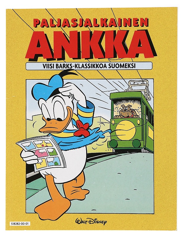 Walt Disney: Ankka : Paljasjalkainen - Sarjakuvat - 10105421544 - 0
