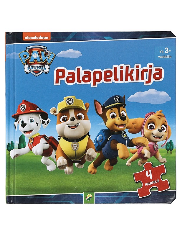 Paw Patrol : palapelikirja - Lastenkirjat - 10105421553 - 0