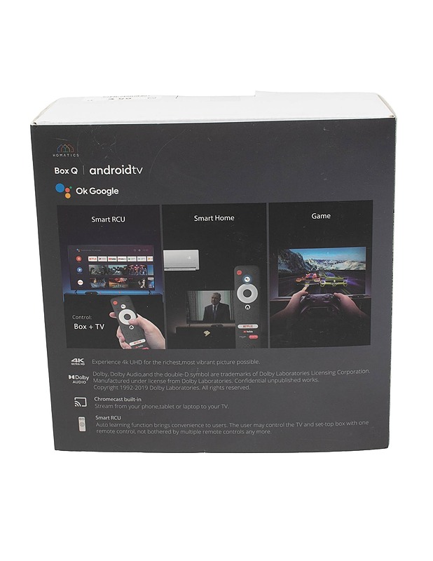 HOMATICS Box Q Android-TV mediasoitin - Muu elektroniikka - 10105421603 - 2