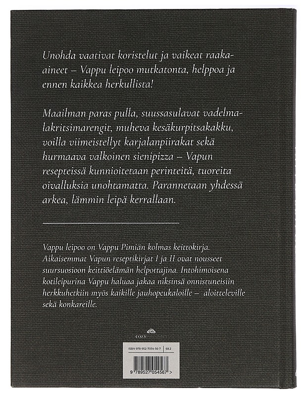 Vappu leipoo - Pimiä, Vappu - Harrastekirjat - 10105421620 - 1