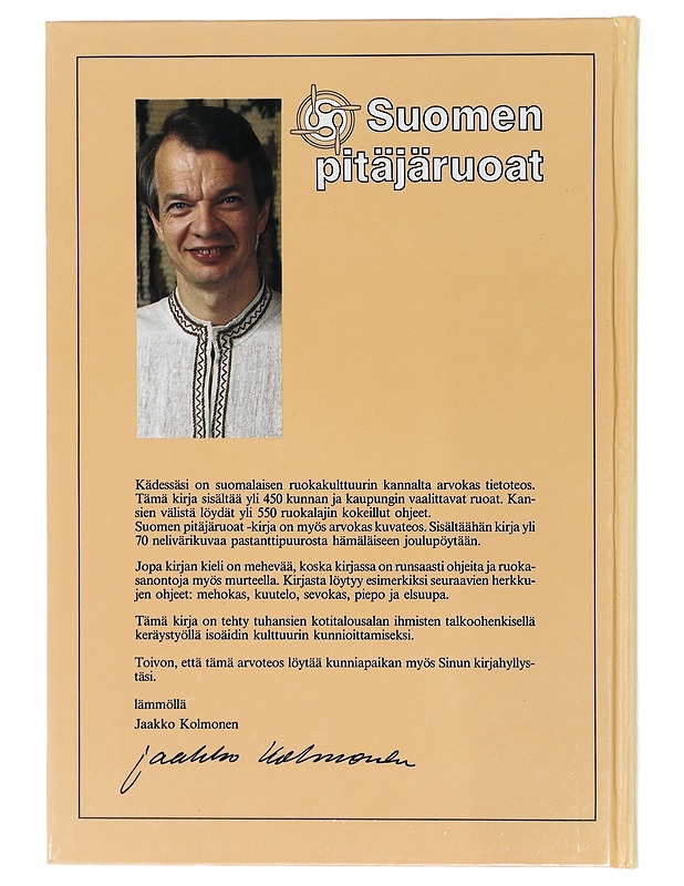 Suomen pitäjäruoat - Kolmonen, Jaakko - Ruokakirjat - 10105421746 - 1