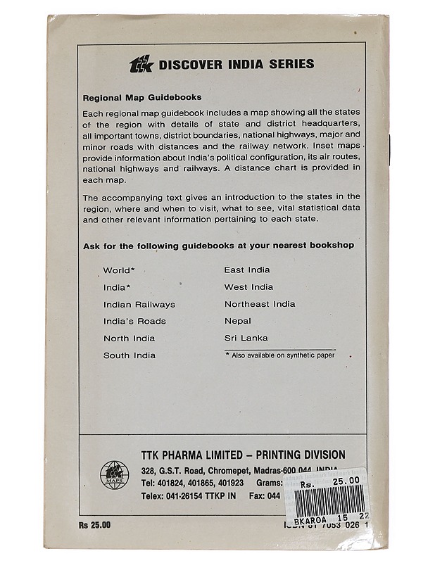 A road guide to North India - Matkaoppaat ja sanakirjat - 10105421745 - 1